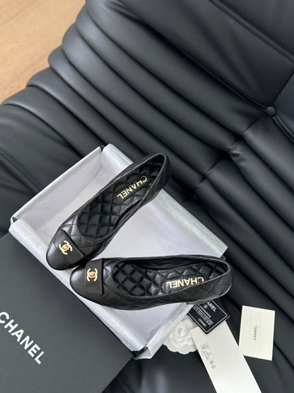 Chanel High Heel Pump 70mm Black Quilted Leather 825283