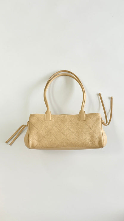 Chanel 2026 Shopping Bag 30.5cm Beige Grained Calfskin