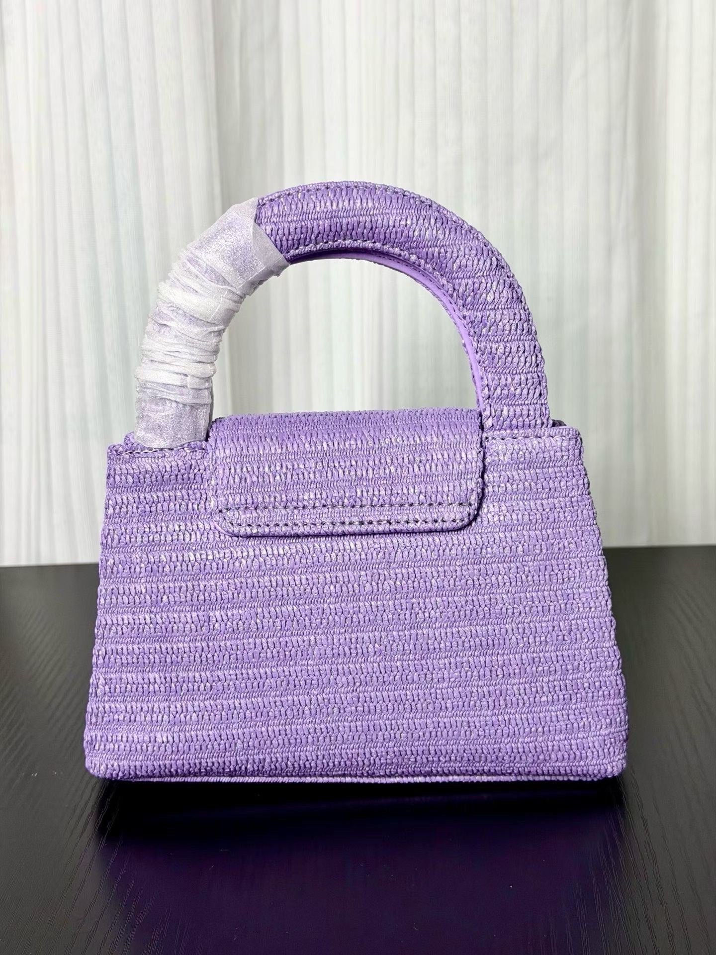 Chanel Kelly 2026 Bag 19cm Purple Woven Leather