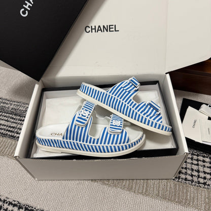 Chanel 2026 Dad Sandals 25mm Fabric 802917