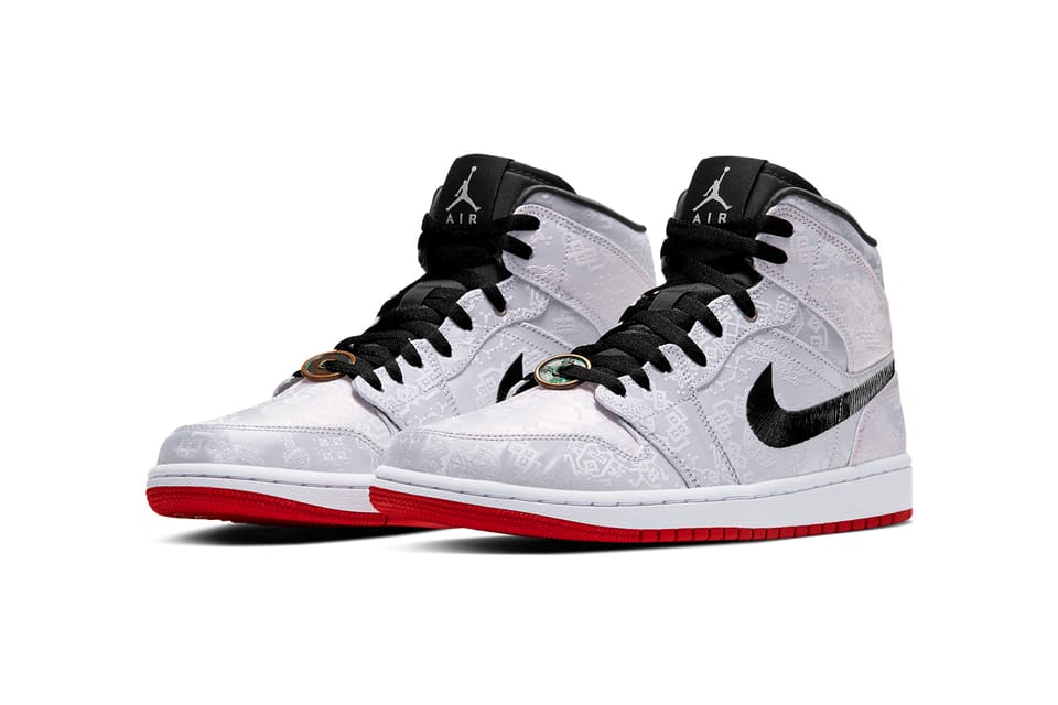 Jordan 1 Mid Clot Fearless Sneakers - Streetwear Essential