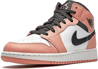 Jordan 1 Mid Pink Quartz 555112 Sneakers - Court Icon | Fan Favorite
