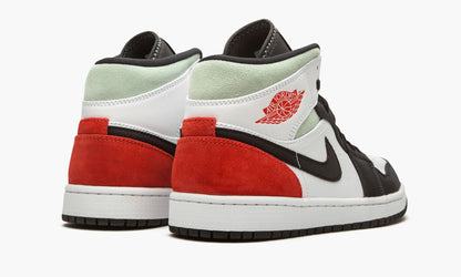Jordan 1 Mid SE “Red Grey Black Toe” Sneakers - Performance Runner