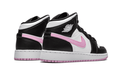 Jordan 1 Mid White Black Light Arctic Pink Sneakers - Archive Edition