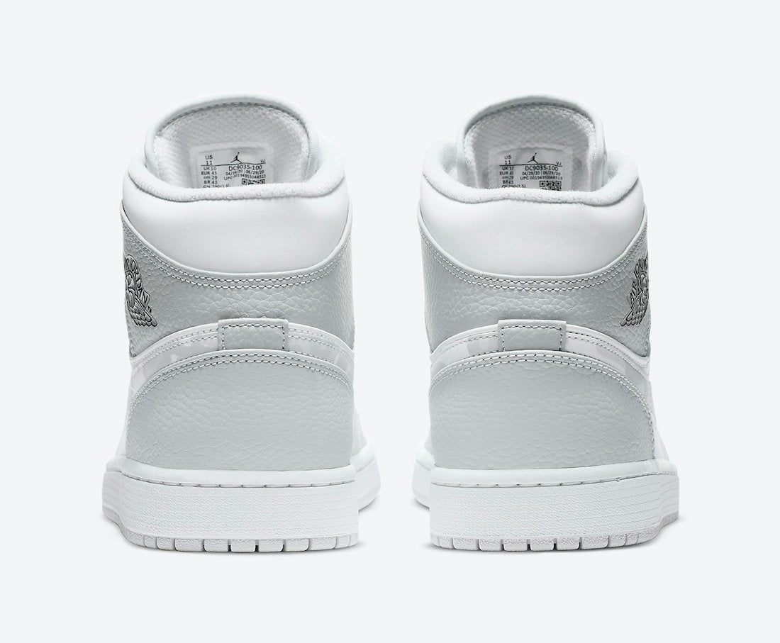 Jordan 1 Mid White Camo Sneakers - Heritage Edition | Exclusive Drop