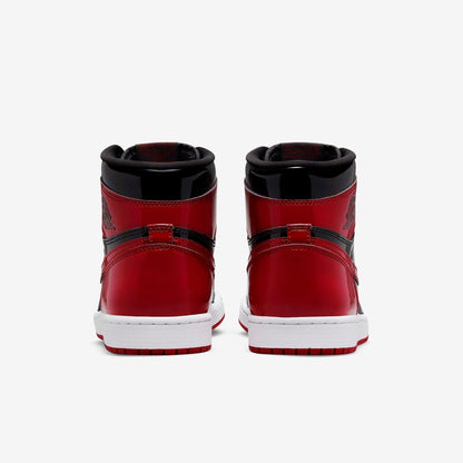 Jordan 1 Retro High OG Patent Bred Sneakers - Collaboration Release