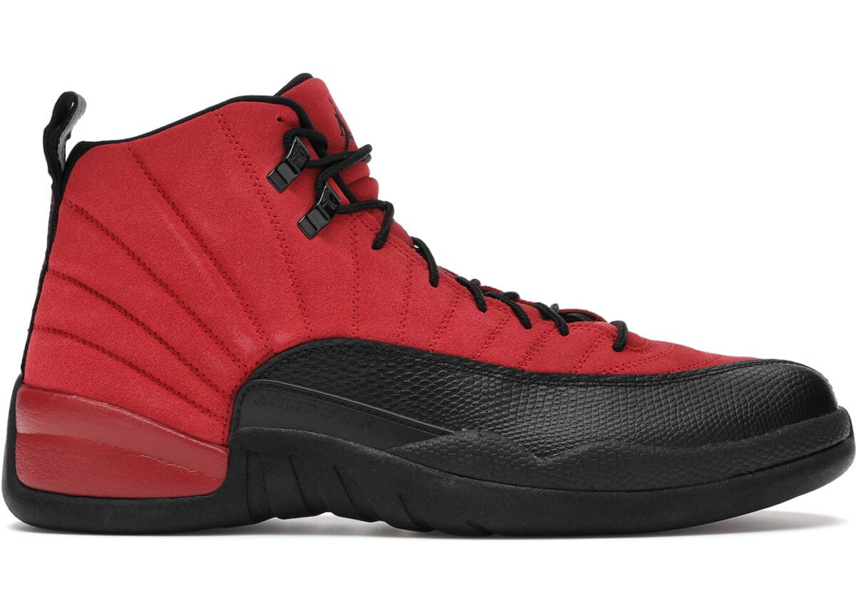 Jordan 12 Retro Reverse Flu Game Sneakers - Modern Classic