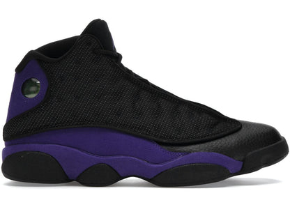 Jordan 13 Black / Purple Sneakers - Performance Runner | Instant Classic
