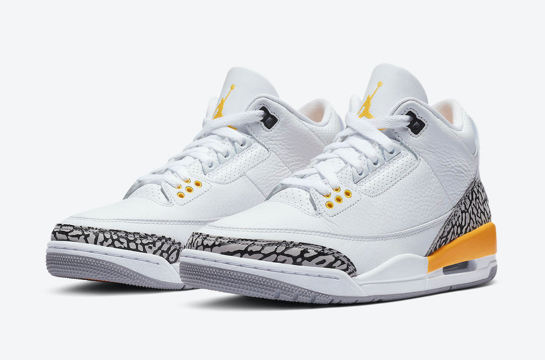 Jordan 3 Lazer Orange Sneakers - Modern Classic | New Arrival
