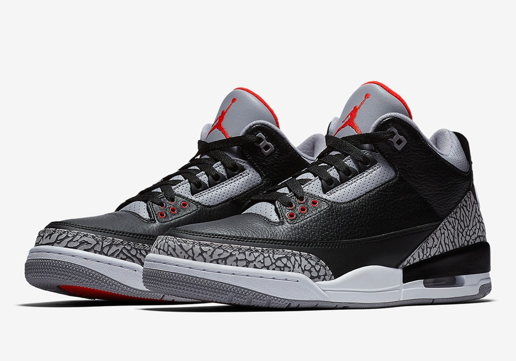 Jordan 3 Retro Black Cement Sneakers - Authentic | Trending Sneakers
