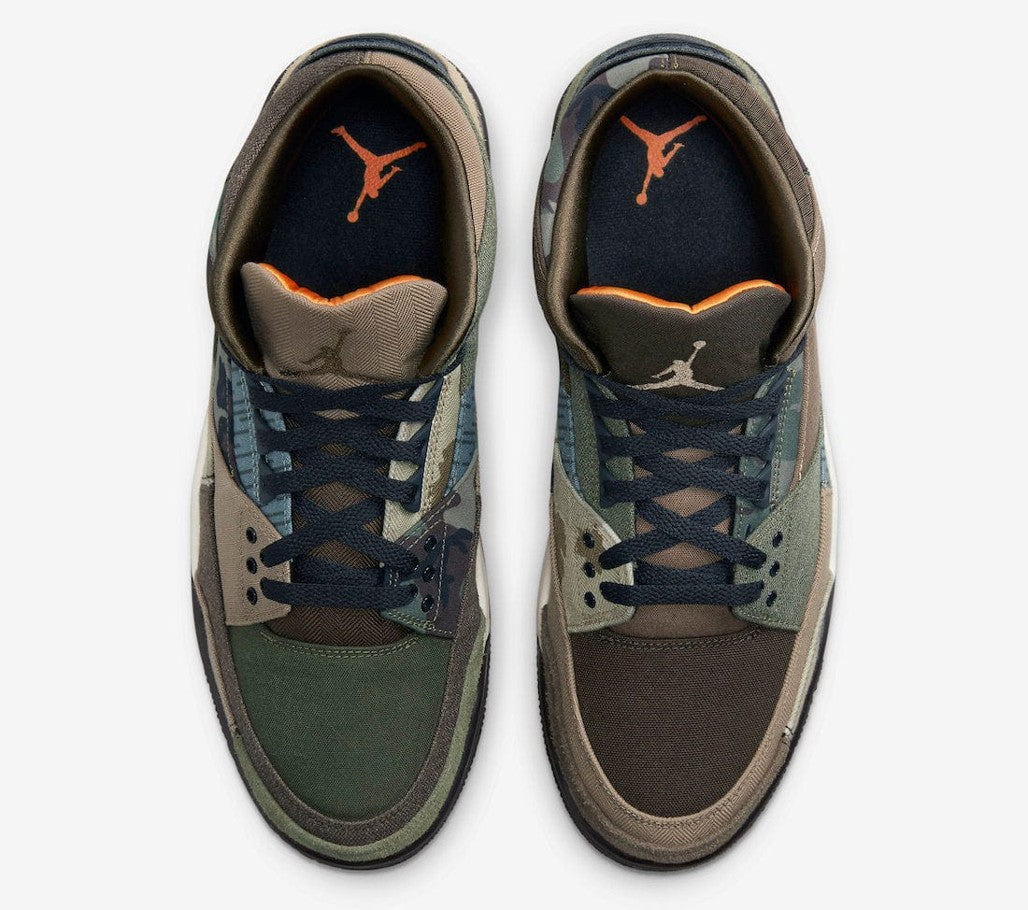 Jordan 3 Retro Patchwork Camo Sneakers - Collaboration Release