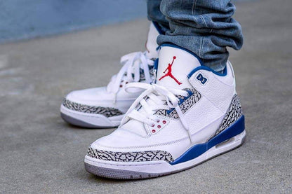 Jordan 3 Retro True Blue Sneakers - All-Day Comfort | Hype Sneaker