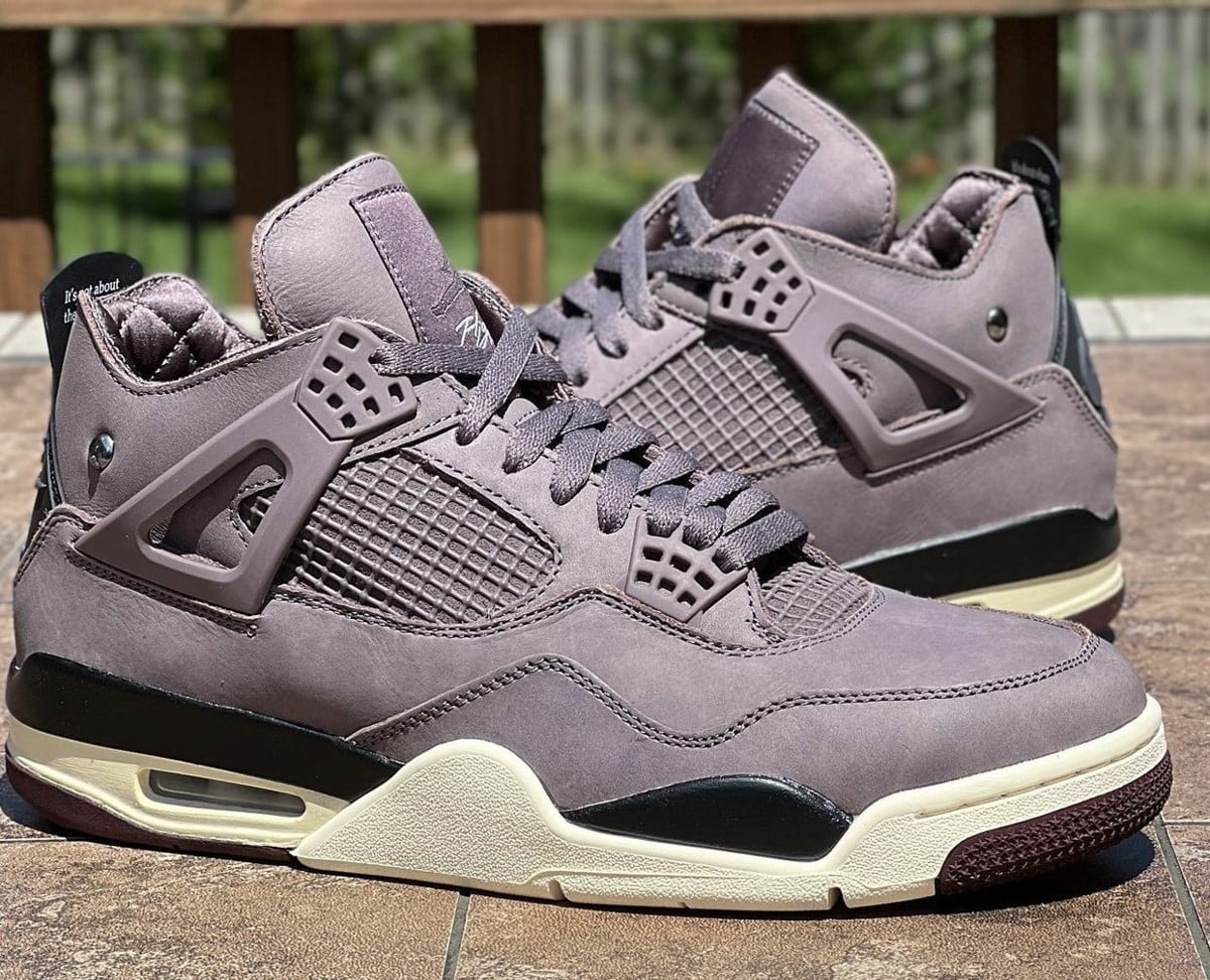 Jordan 4 Retro A Ma Maniére Violet Ore Sneakers - Hall of Fame