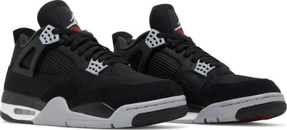 Jordan 4 Retro Black Canvas Sneakers - OG Colorway | Collector's Pick