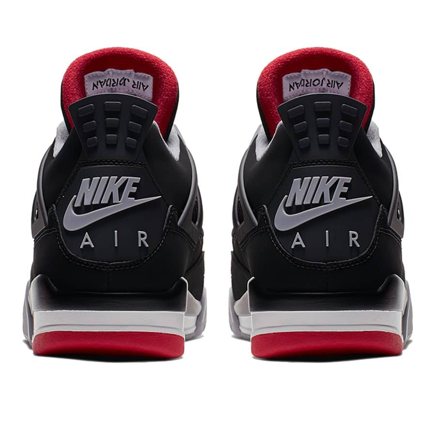 Jordan 4 Retro Bred Sneakers - Court Classic | Fresh Heat