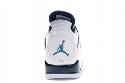 Jordan 4 Retro Columbia Sneakers - Vintage Inspired | Rotation Essential