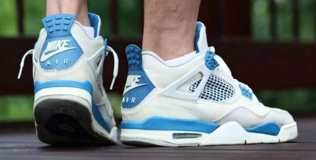 Jordan 4 Retro Golf Military Blue Sneakers - Prime Pick
