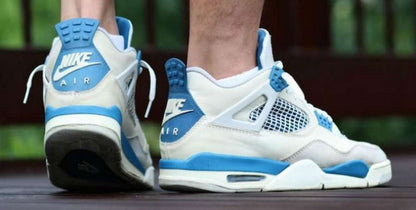 Jordan 4 Retro Golf Military Blue Sneakers - Prime Pick