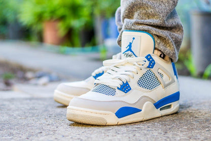 Jordan 4 Retro Golf Military Blue Sneakers - Prime Pick