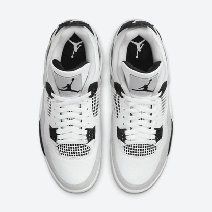 Jordan 4 Retro Military Black Sneakers - Cushioned Stride