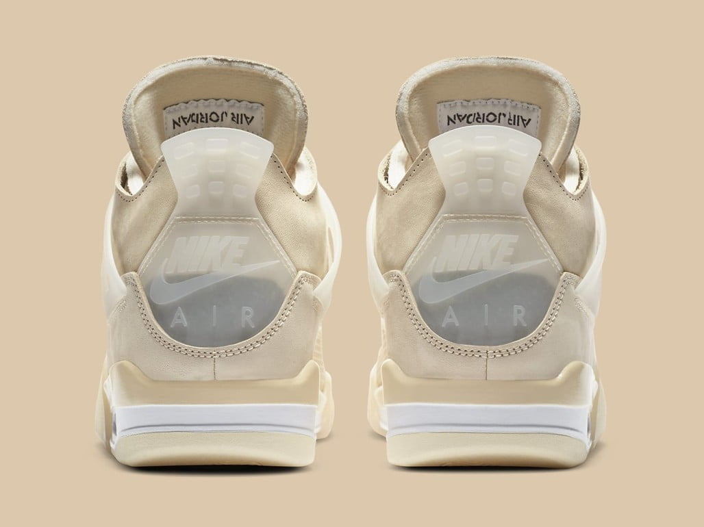 Jordan 4 Retro Off-White Sail Sneakers - Collaboration Release