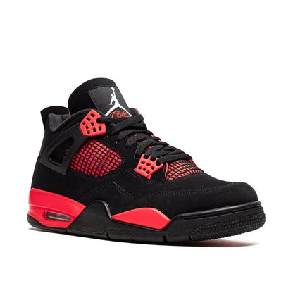 Jordan 4 Retro Red Thunder Sneakers - Basketball Legend