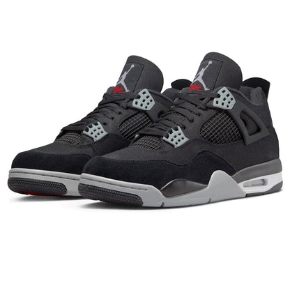 Jordan 4 Retro SE Black Canvas Sneakers - OG Colorway | Designer Kicks