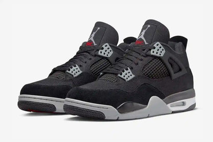 Jordan 4 Retro SE Black Canvas Sneakers - OG Colorway | Designer Kicks