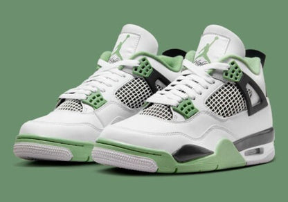 Jordan 4 Retro Seafoam Sneakers - Retro Runner | On-Feet Fire