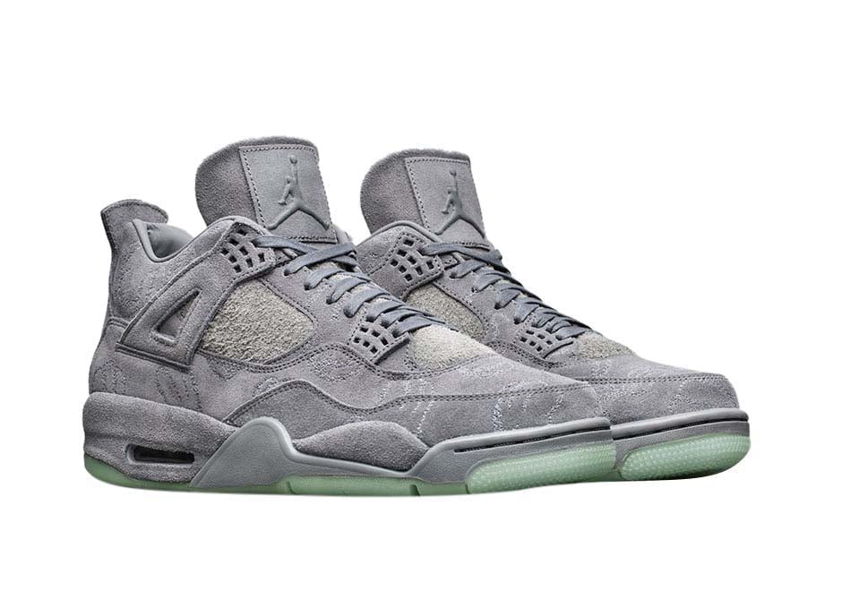 Jordan 4 x KAWs Grey Sneakers - Hype Release | Silhouette King