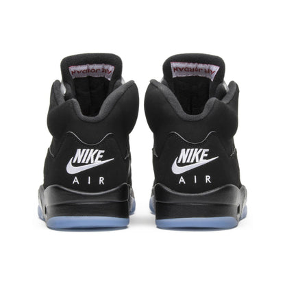 Jordan 5 Retro Black Metallic Sneakers - Collaboration Release
