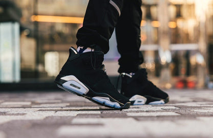 Jordan 6 Retro Chrome Metallic Silver Sneakers - Streetwear Essential