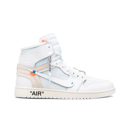 Off-White x Air Jordan 1 Retro High OG White 2018 AQ0818-100 Sneakers - Prime...