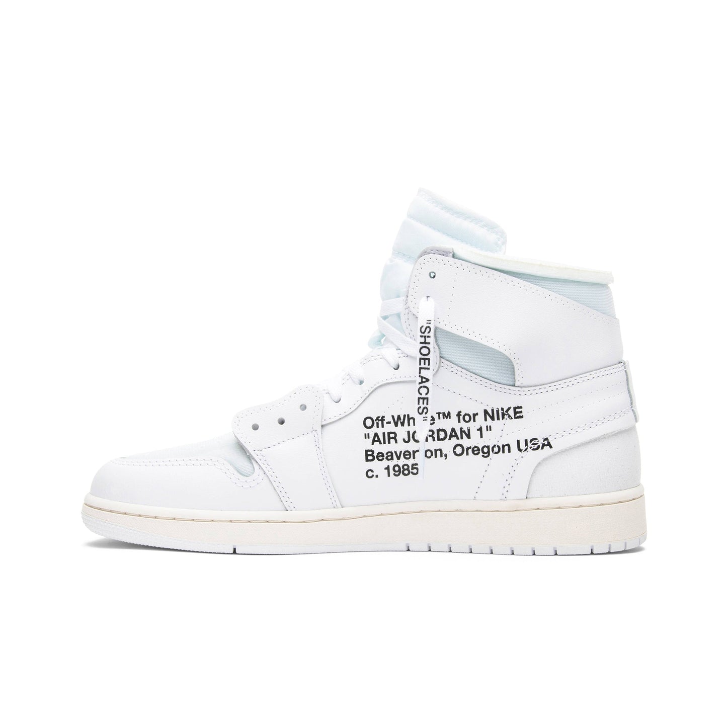 Off-White x Air Jordan 1 Retro High OG White 2018 AQ0818-100 Sneakers - Prime...