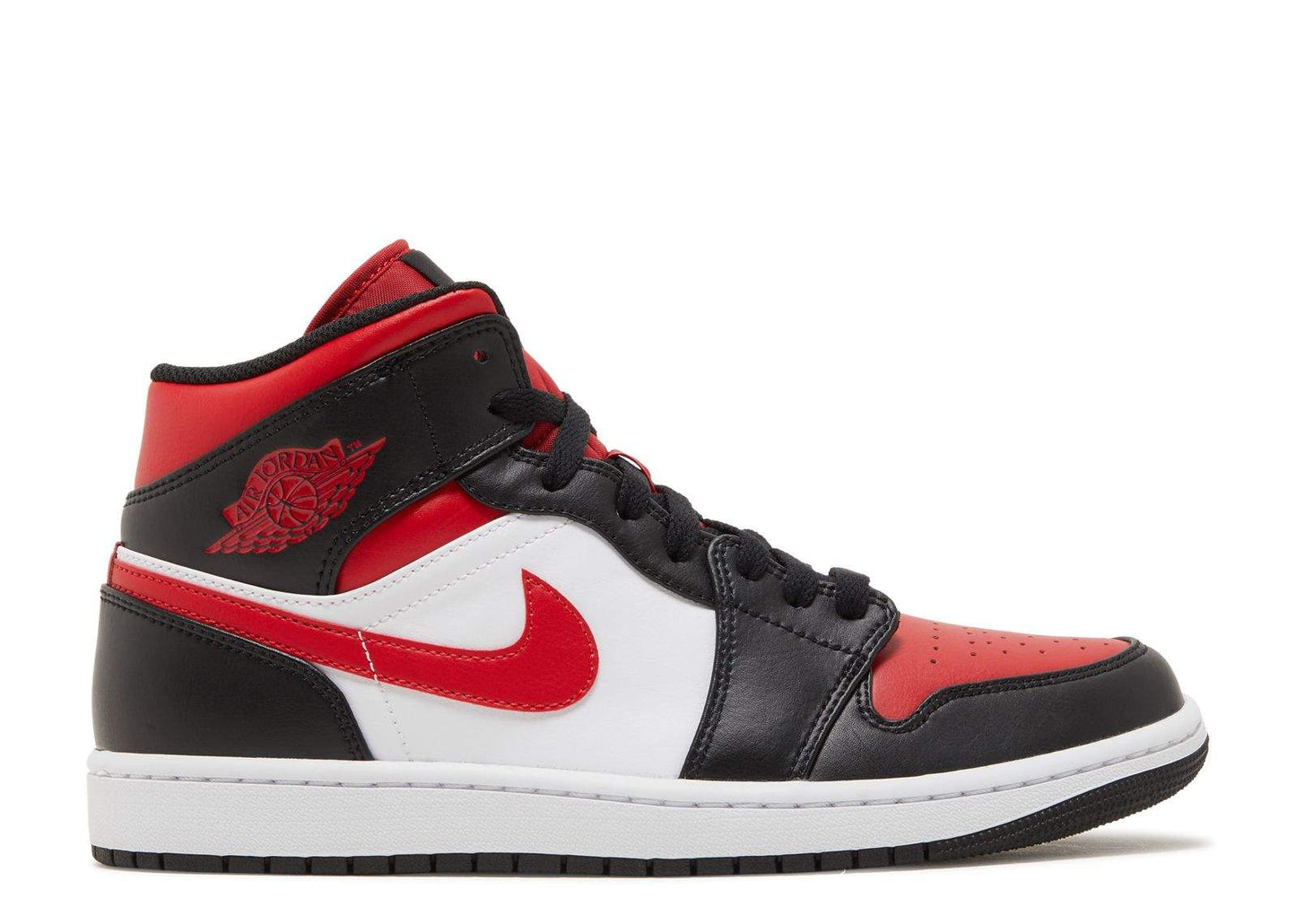 Air Jordan 1 Mid ¡®Bred Toe¡¯ Revered Footwear Sneakers - Collector's Edition