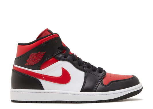 Air Jordan 1 Mid ¡®Bred Toe¡¯ Revered Footwear Sneakers - Collector's Edition