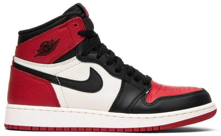 Air Jordan 1 Retro High OG BG ‘Bred Toe’ Unfading Sneaker Sneakers - Prime Pick