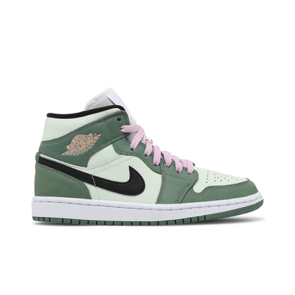 Wmns Air Jordan 1 Mid SE Dutch Green CZ0774-300 Sneakers - Premium Sneaker