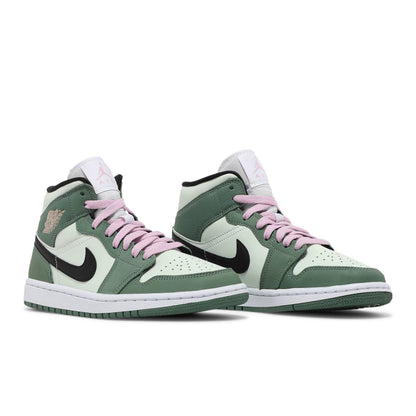 Wmns Air Jordan 1 Mid SE Dutch Green CZ0774-300 Sneakers - Premium Sneaker